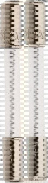 Cylindrical Time Delay Fuse: 1.25 A, 20 mm OAL, 5 mm Dia